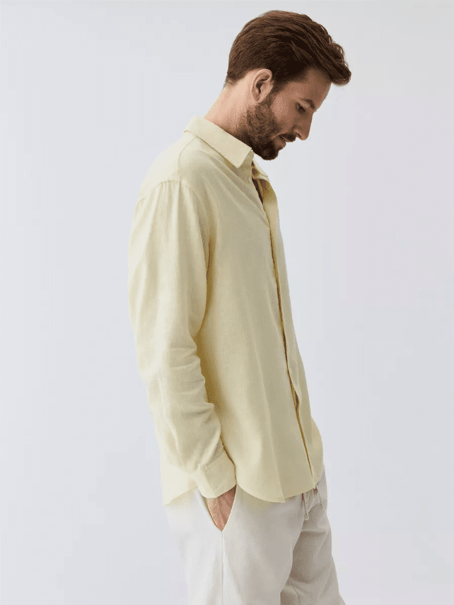 Linen Shirt for Men - Bella Babe by SK