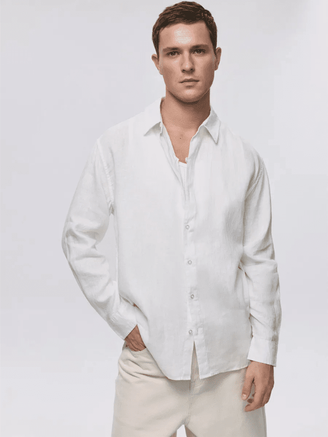 Linen Shirt for Men - Bella Babe by SK