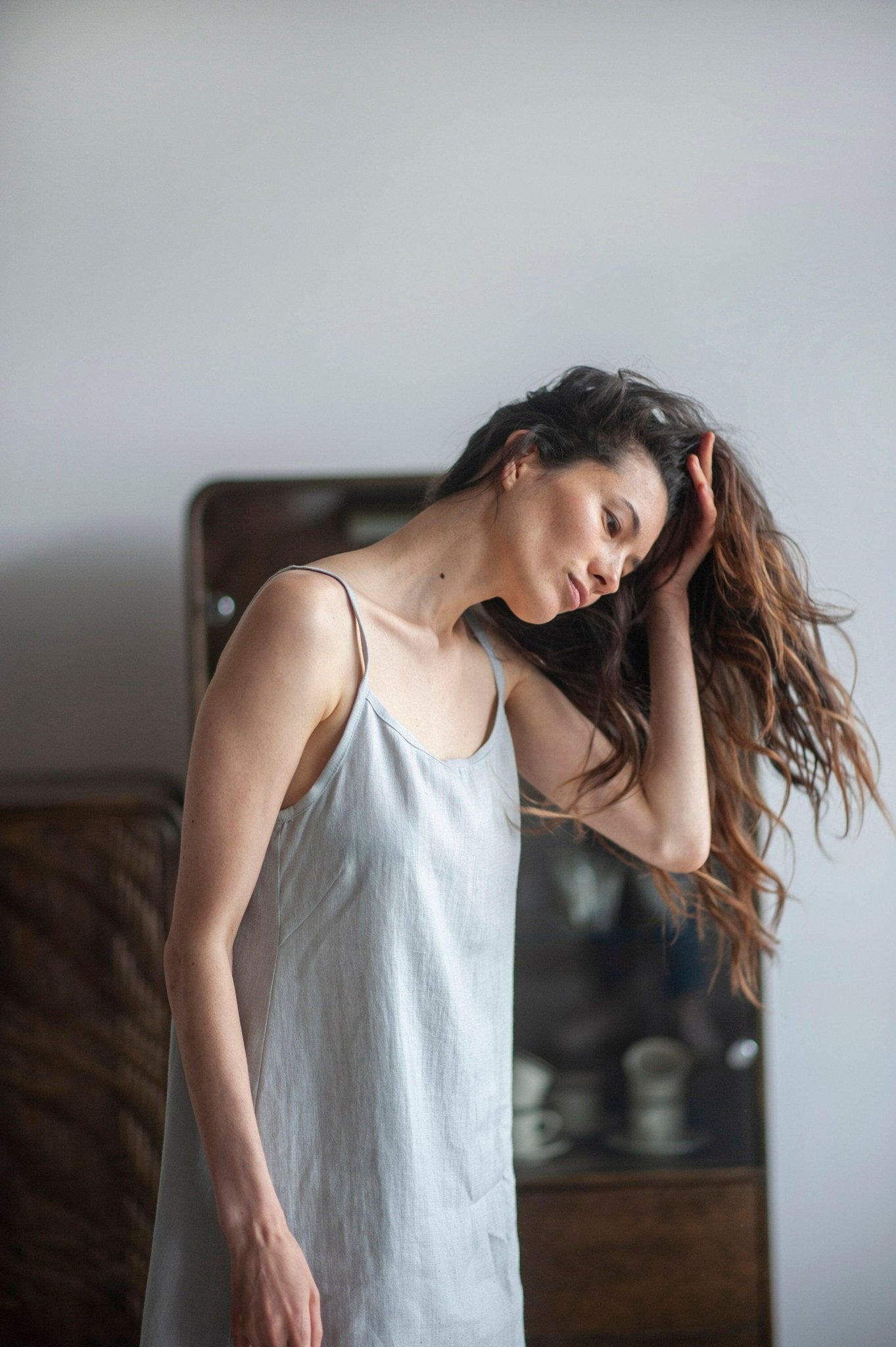 Linen Slip Dress - Bella Babe by SK