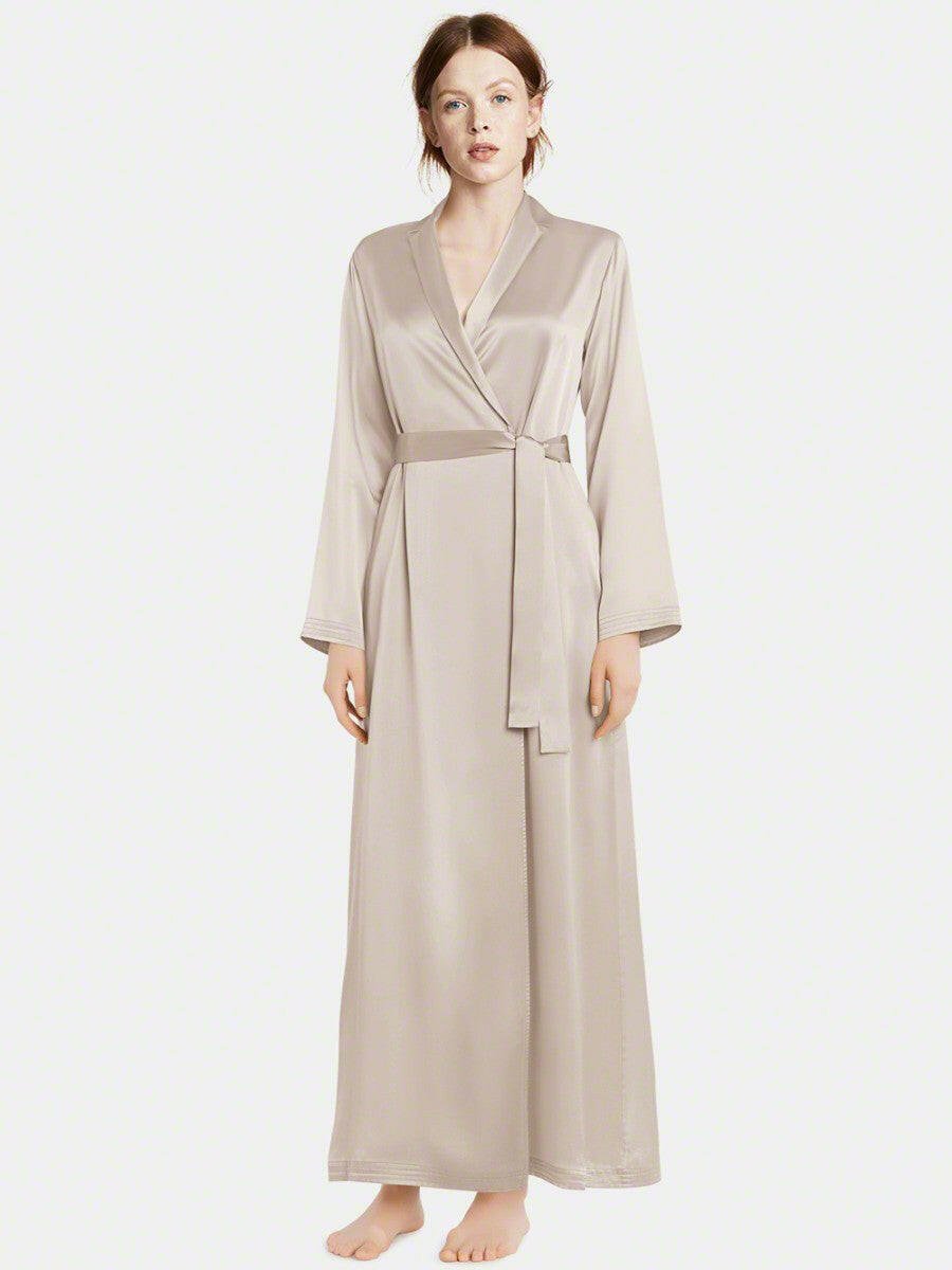 Long Satin Robe - Bella Babe by SK