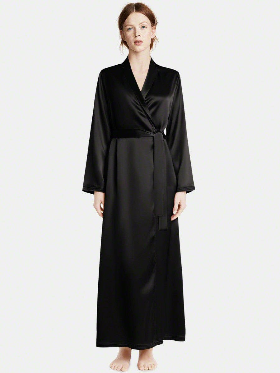 Long Satin Robe - Bella Babe by SK