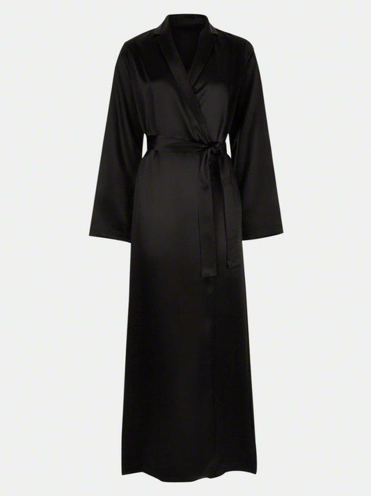 Long Satin Robe - Bella Babe by SK