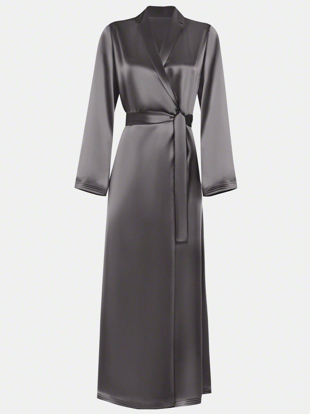 Long Satin Robe - Bella Babe by SK