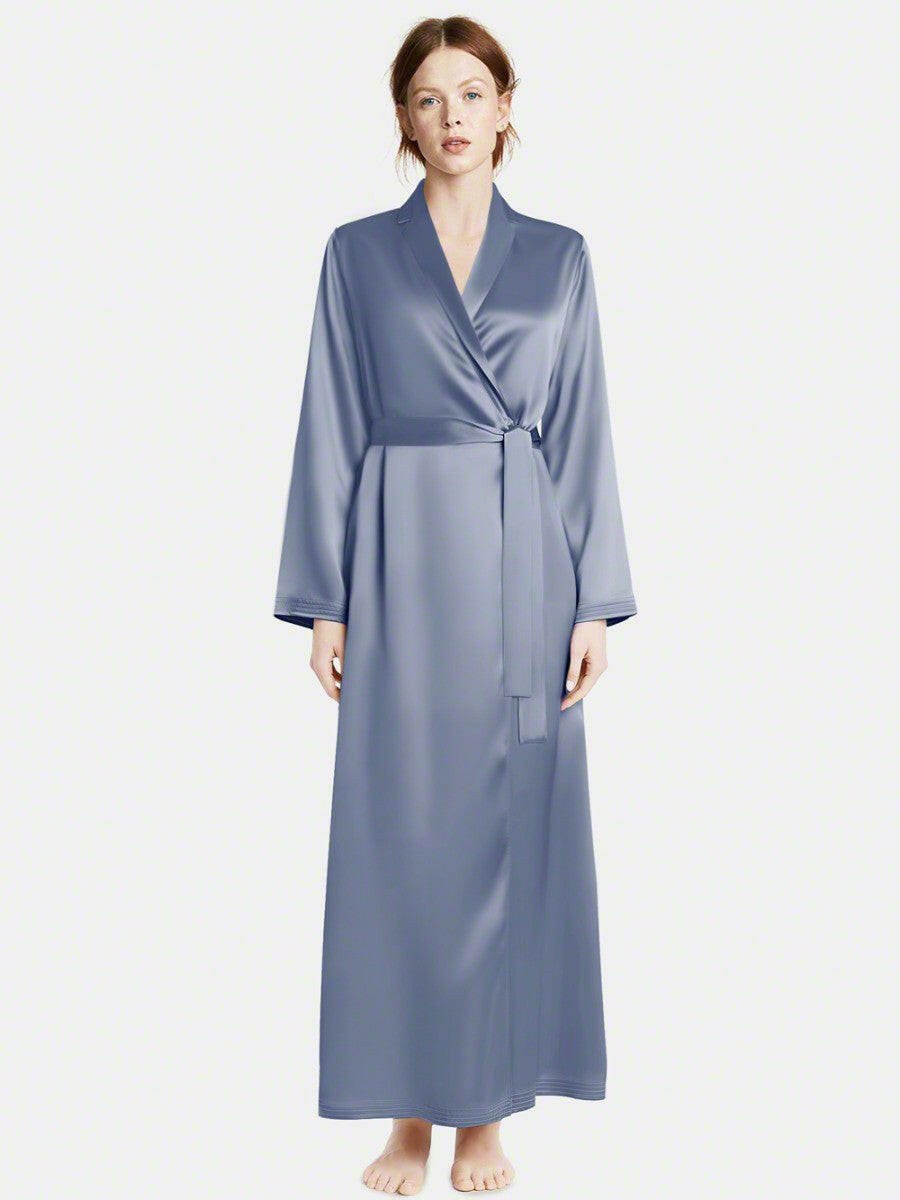 Long Satin Robe - Bella Babe by SK