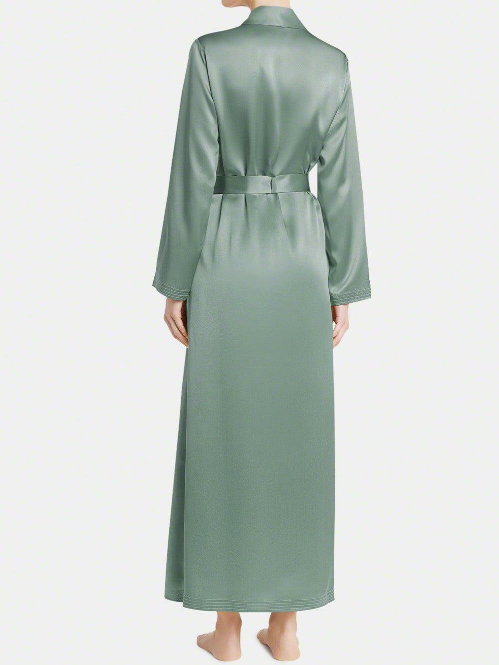 Long Satin Robe - Bella Babe by SK