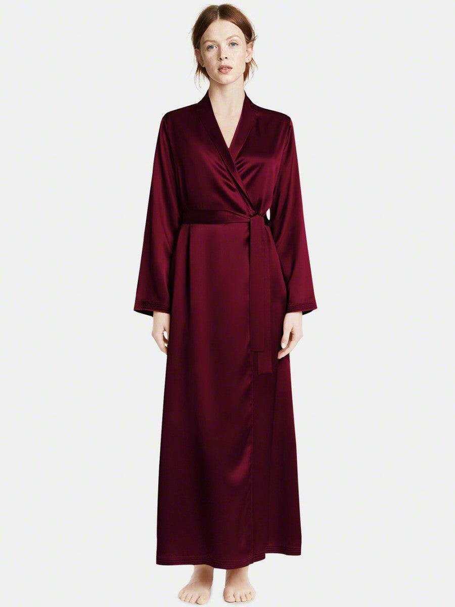 Long Satin Robe - Bella Babe by SK