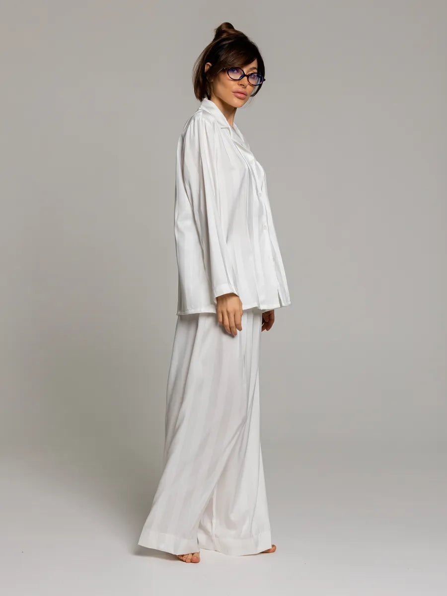 Loungewear Set Satin Textured - Bella Babe by SK