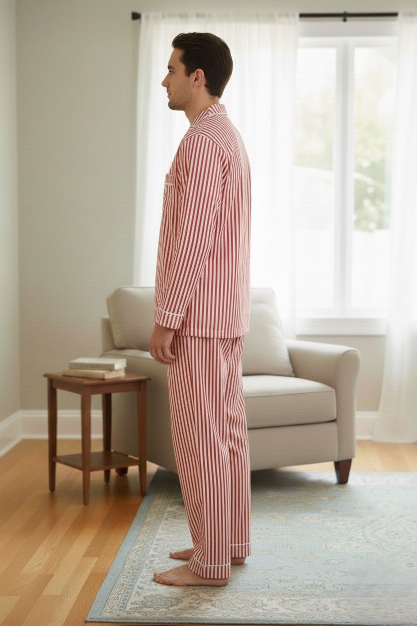 Men Nightsuit in 100% Cotton - Bella Babe by SK