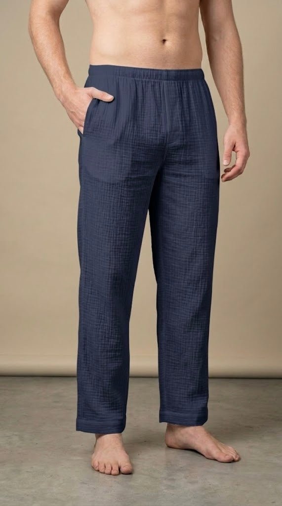 Men’s Muslin Pajama Bottoms - Bella Babe by SK