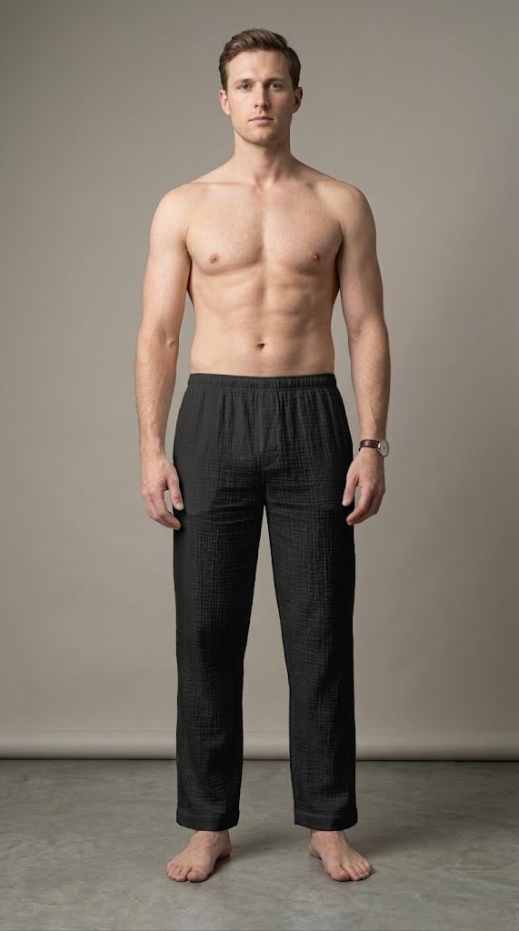 Men’s Muslin Pajama Bottoms - Bella Babe by SK