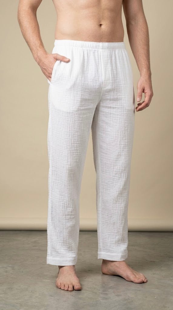 Men’s Muslin Pajama Bottoms - Bella Babe by SK