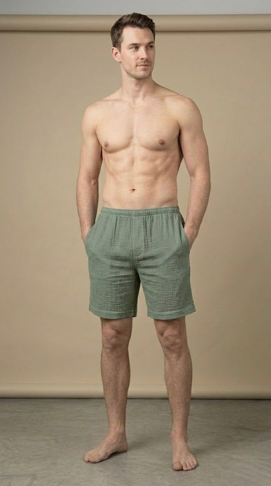 Men’s Muslin Shorts - Bella Babe by SK