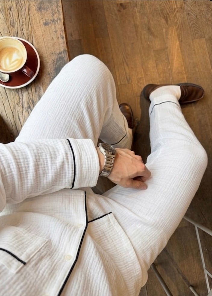 Muslin Coord for Men – 100% Cotton Premium Set - Bella Babe by SK