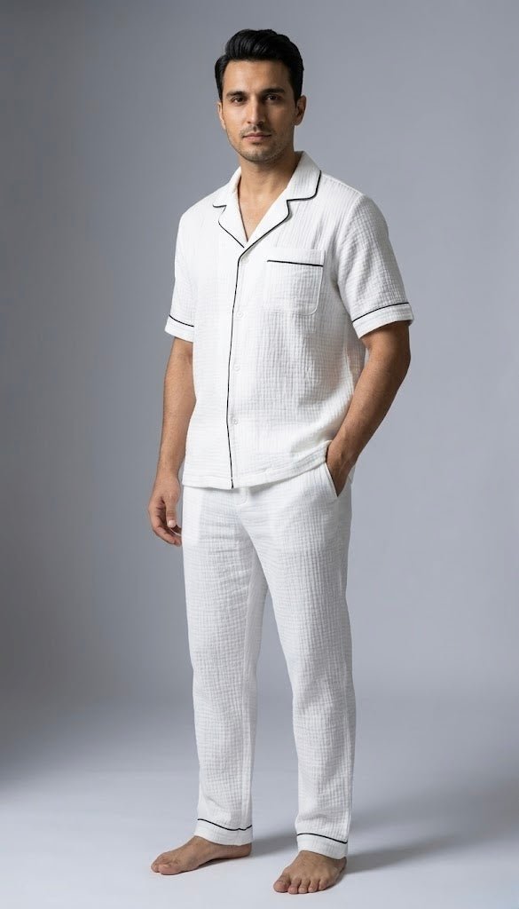 Muslin Coord Set for Men - Bella Babe by SK