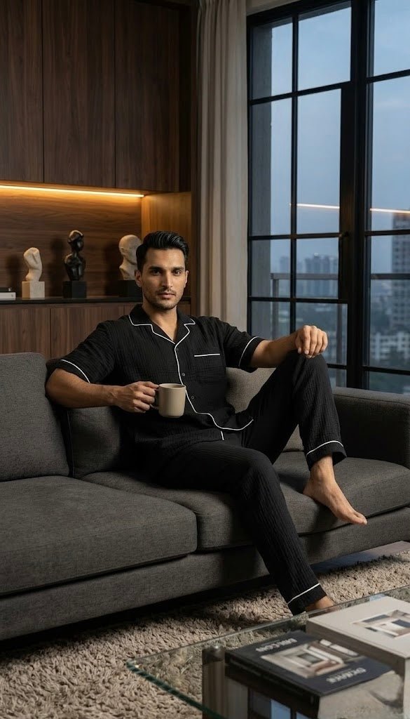 Muslin Coord Set for Men - Bella Babe by SK