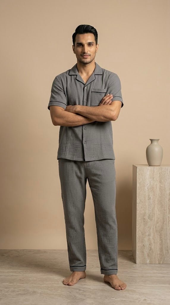 Muslin Coord Set for Men - Bella Babe by SK