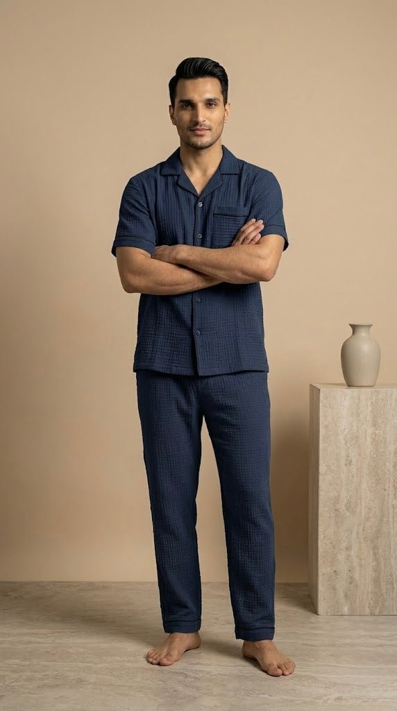 Muslin Coord Set for Men - Bella Babe by SK