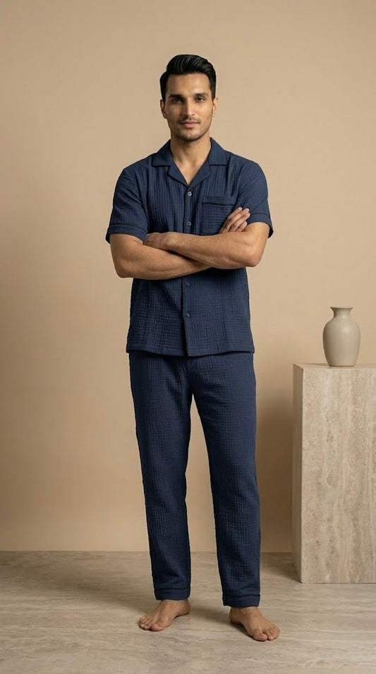 Muslin Coord Set for Men - Bella Babe by SK