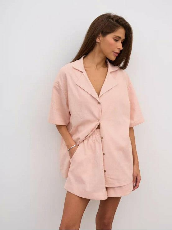 Oversize Coord set in Soft Cotton Poplin - Bella Babe by SK