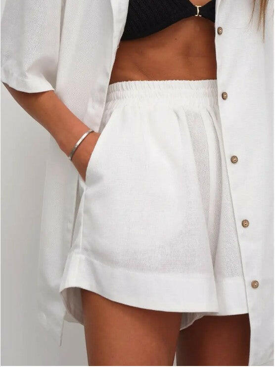 Oversize Coord set in Soft Cotton Poplin - Bella Babe by SK