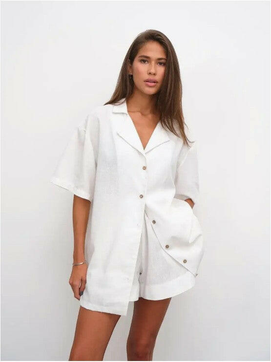 Oversize Coord set in Soft Cotton Poplin - Bella Babe by SK