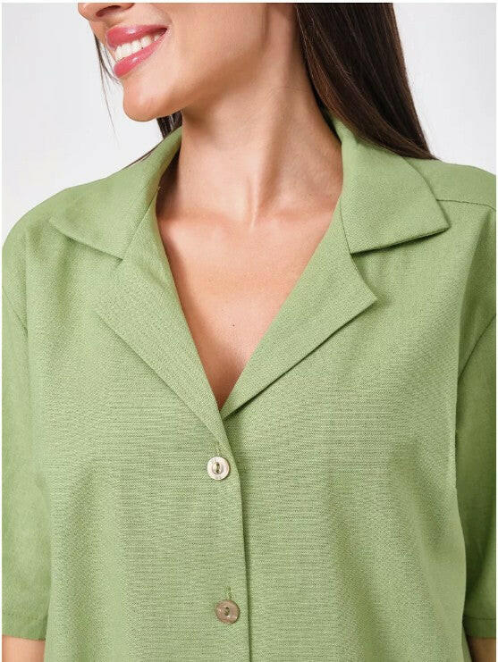 Oversize Coord set in Soft Cotton Poplin - Bella Babe by SK