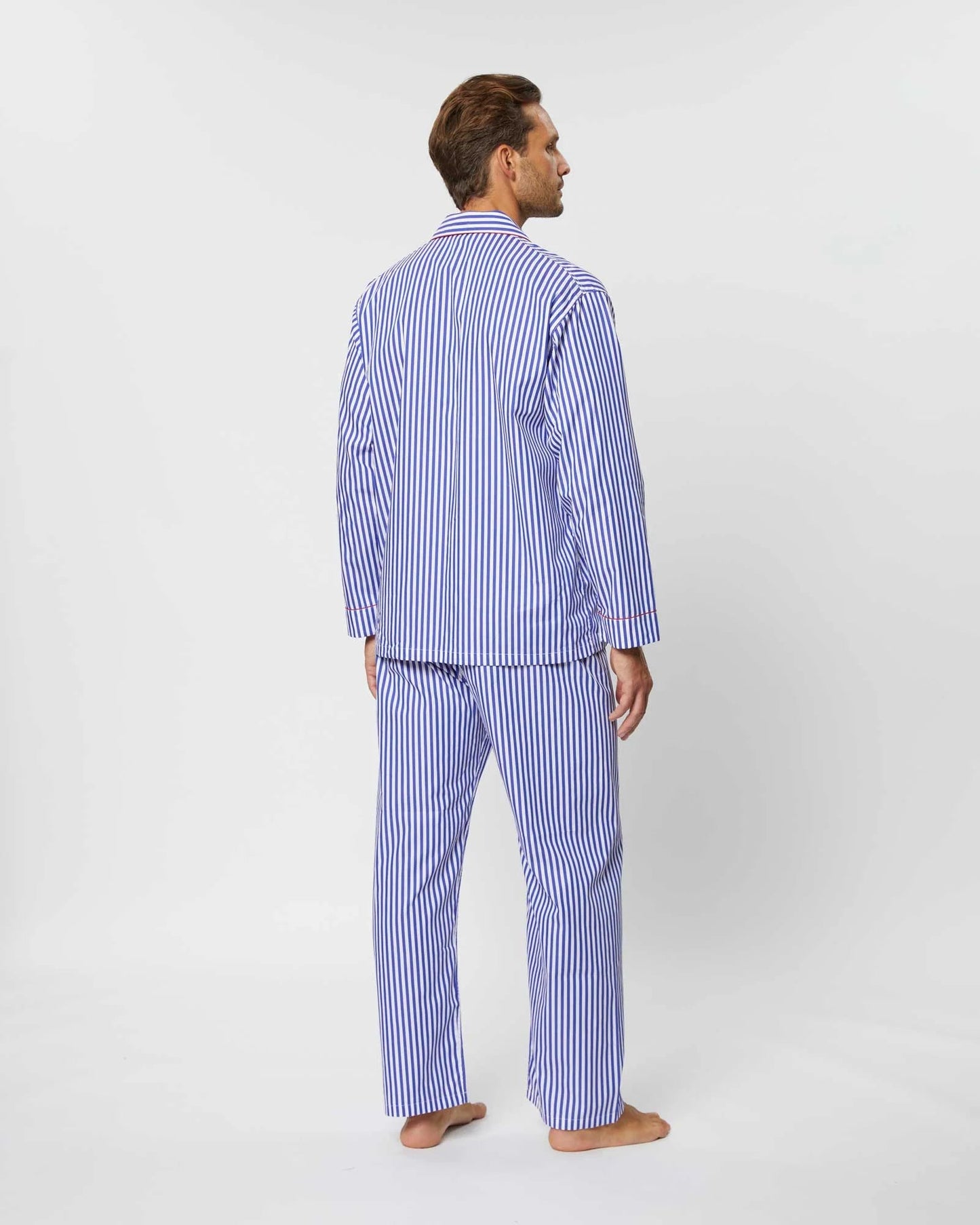 Oxford Stripe Loungewear 100% Cotton - Bella Babe by SK