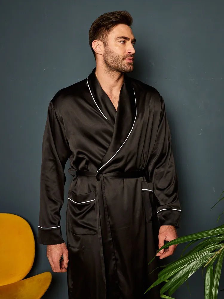 Premium Satin Robe with Pyjamas - Bella Babe by SK