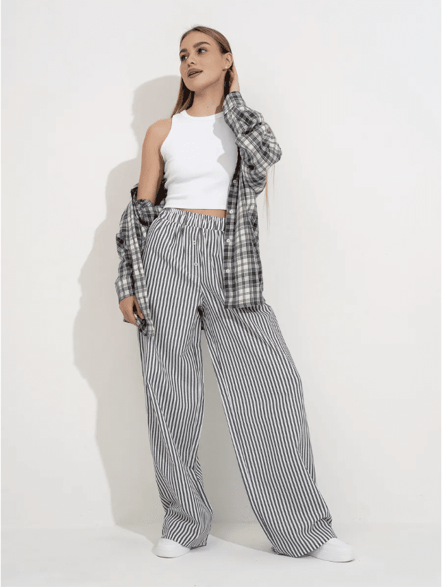 Relaxed Cotton Pajamas - Bella Babe by SK