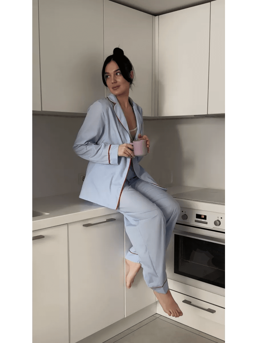 Relaxed Fit Cotton PJs - Bella Babe by SK