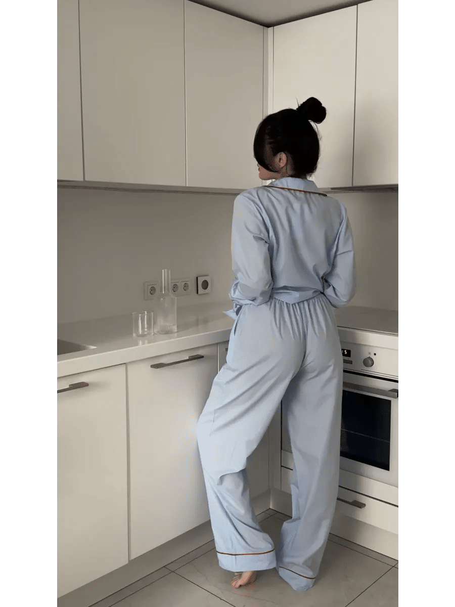 Relaxed Fit Cotton PJs - Bella Babe by SK
