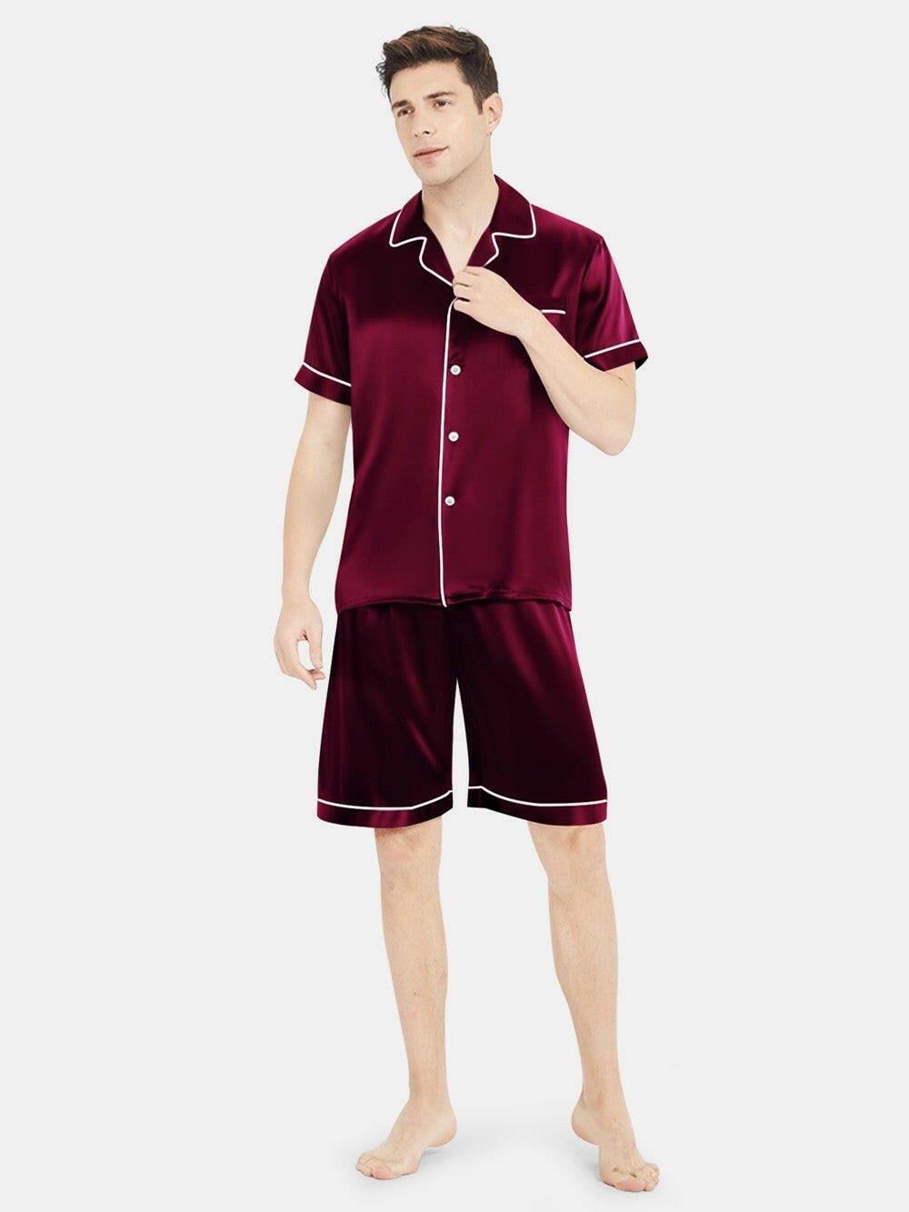 Satin Co - ords with Piping - Bella Babe by SK