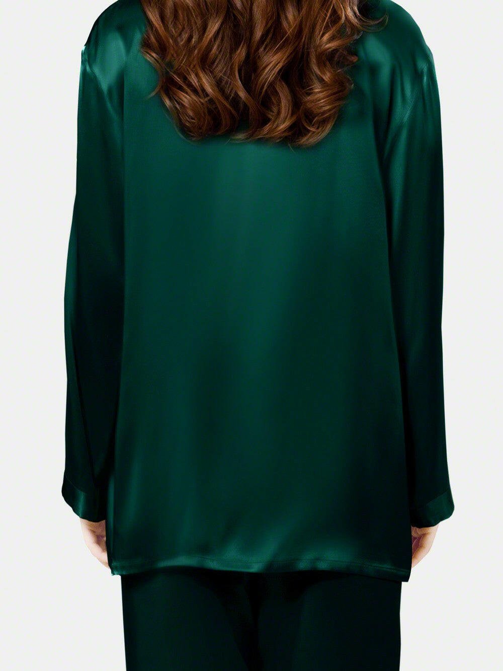 Satin Silk Set (Green) - Bella Babe by SK