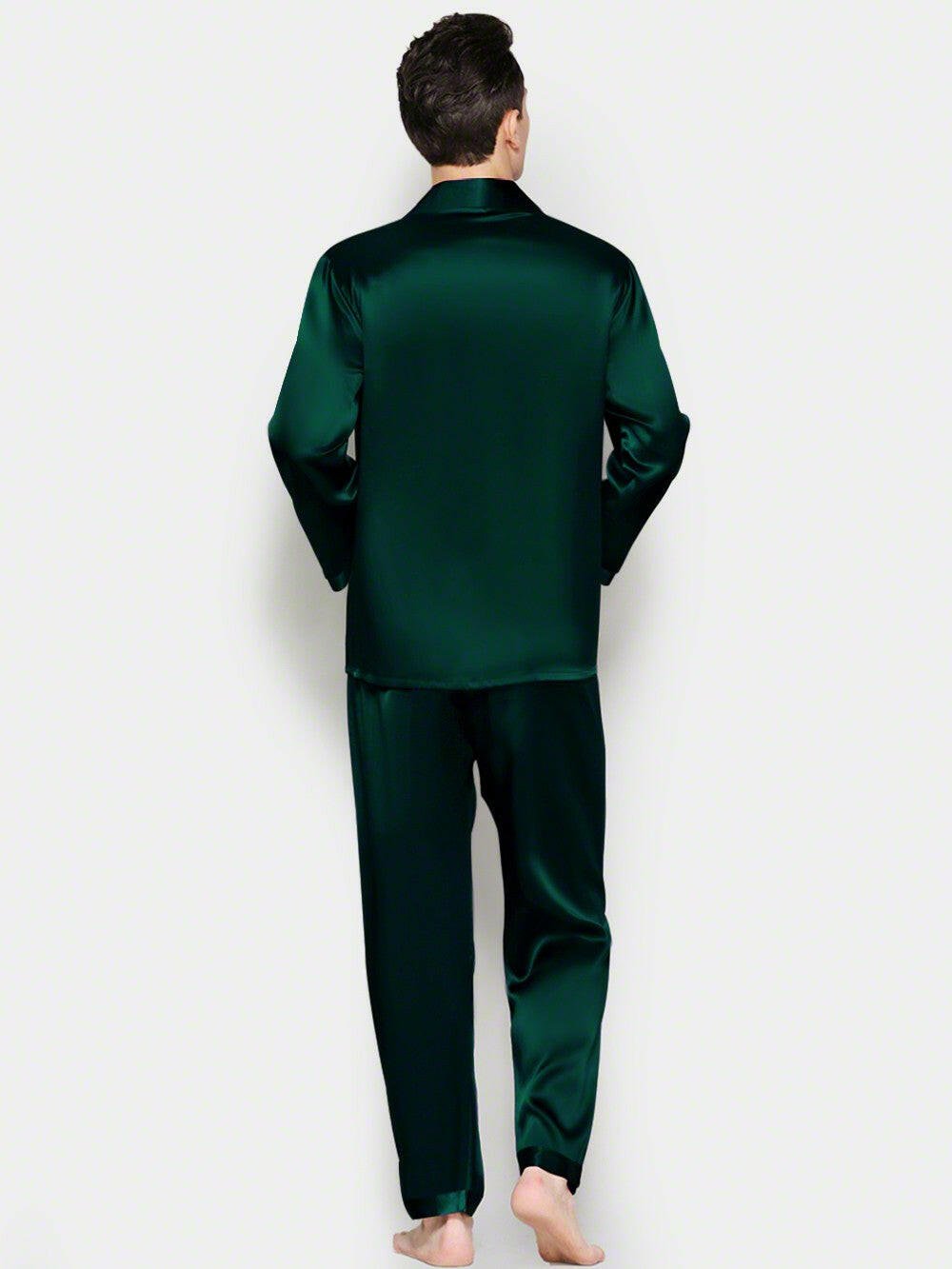 Satin Silk Set (Green) - Bella Babe by SK