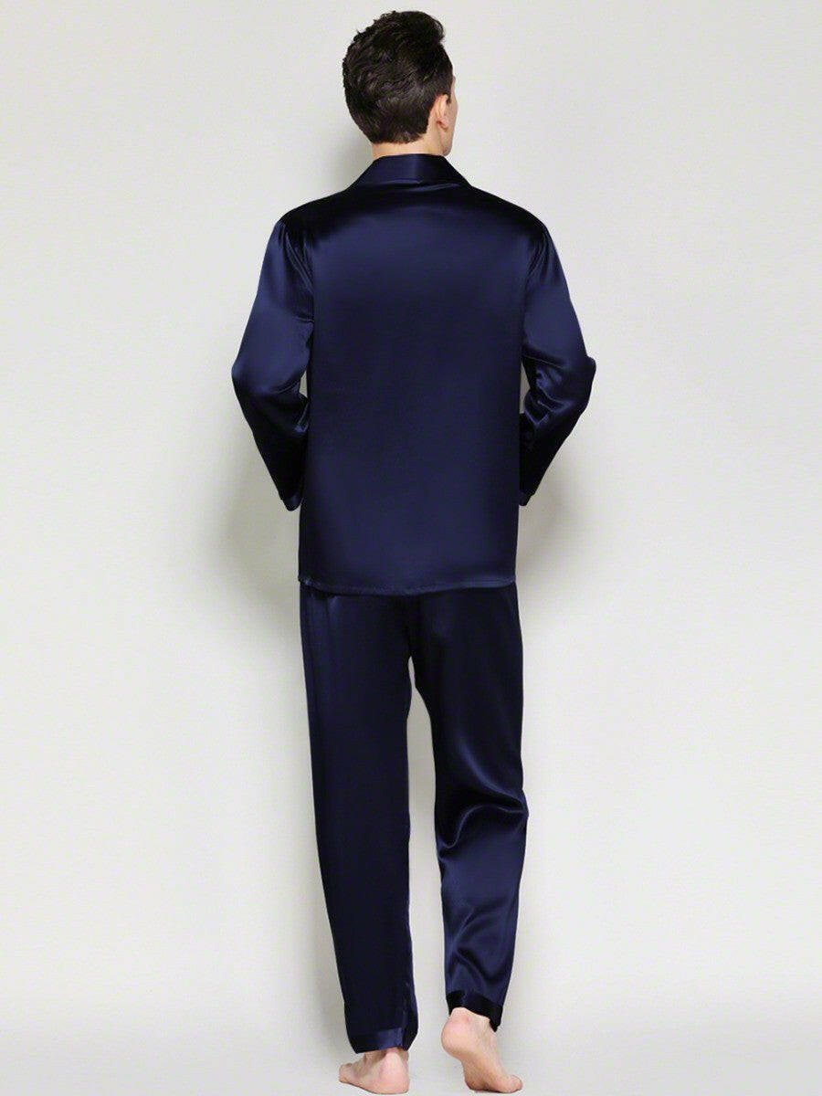 Satin Silk Set (Midnight Blue) - Bella Babe by SK