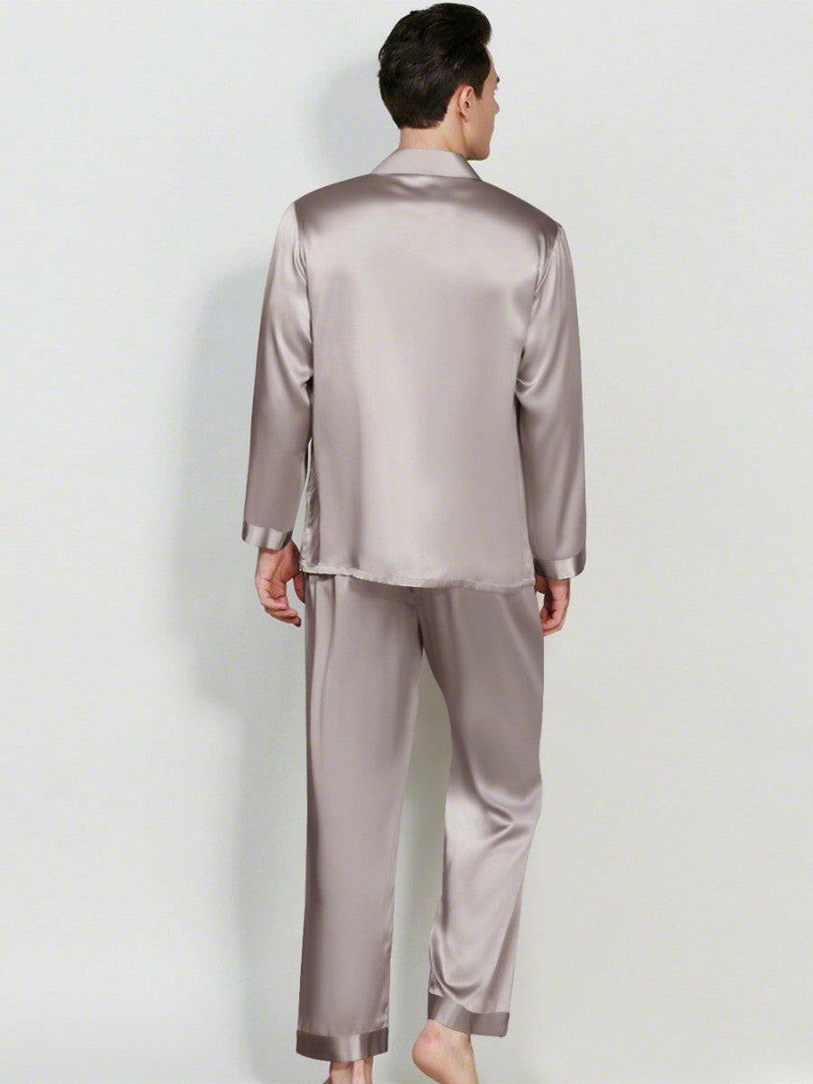 Satin Silk Set (Silver) - Bella Babe by SK