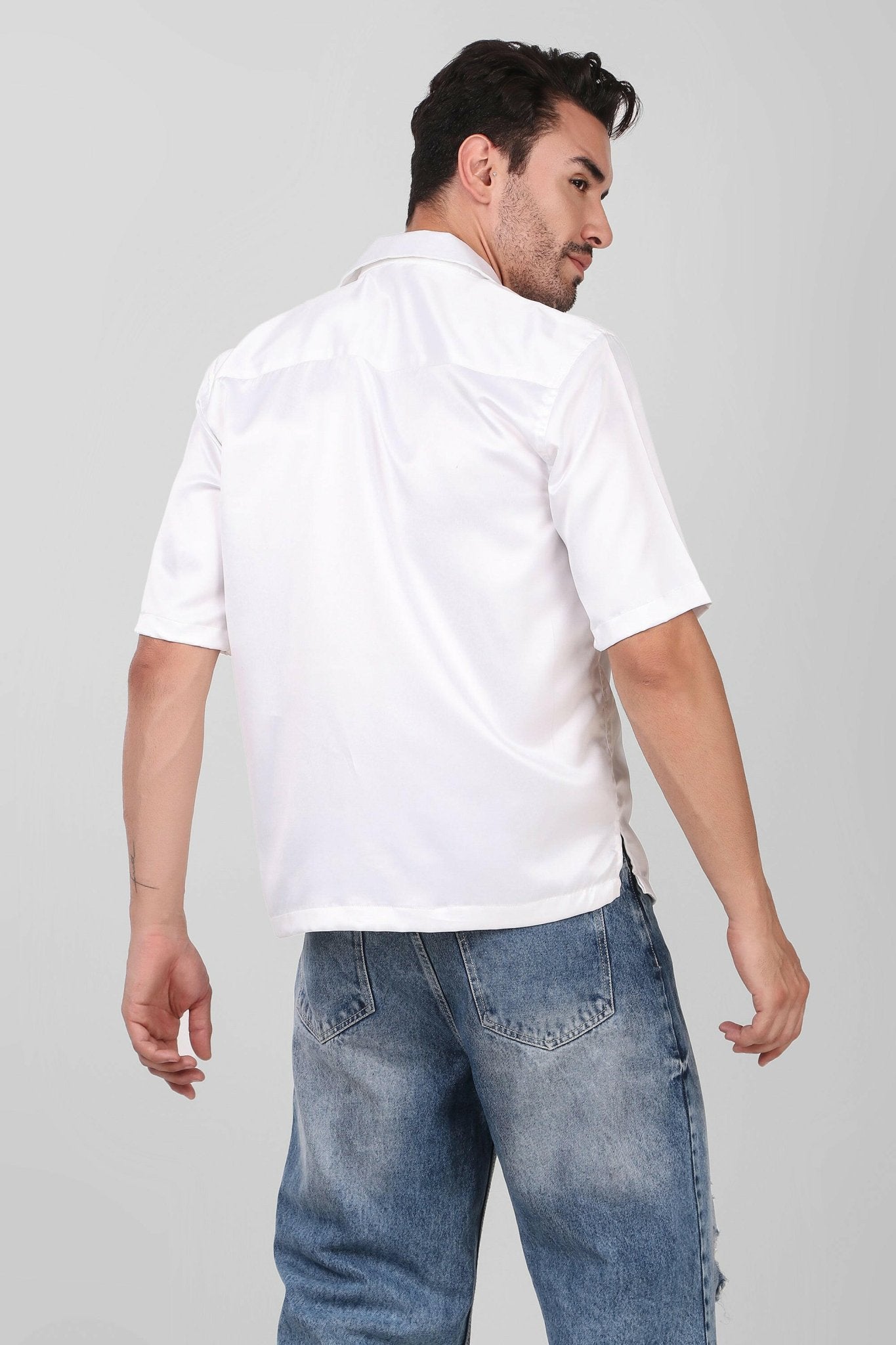 Shirt Boxy fit (White) - Bella Babe by SK