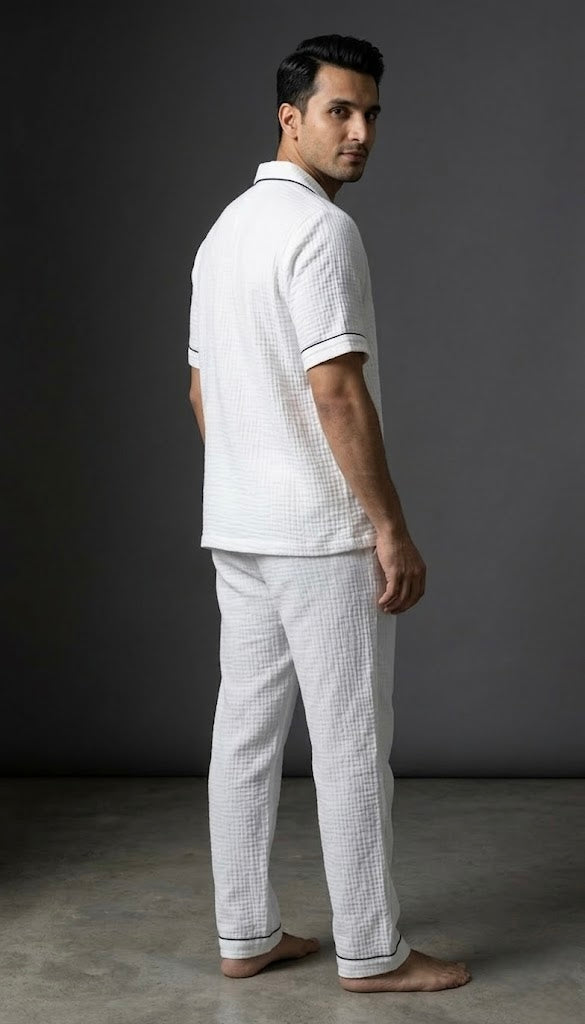 Muslin Coord Set for Men