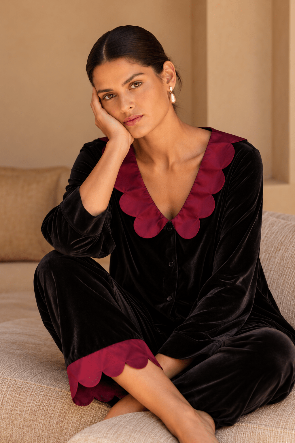 Vixen Velvet Set - Bella Babe by SK