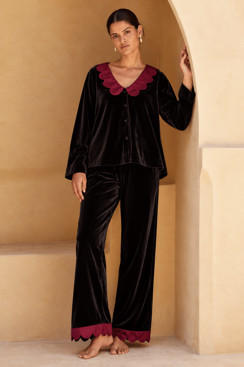 Vixen Velvet Set - Bella Babe by SK