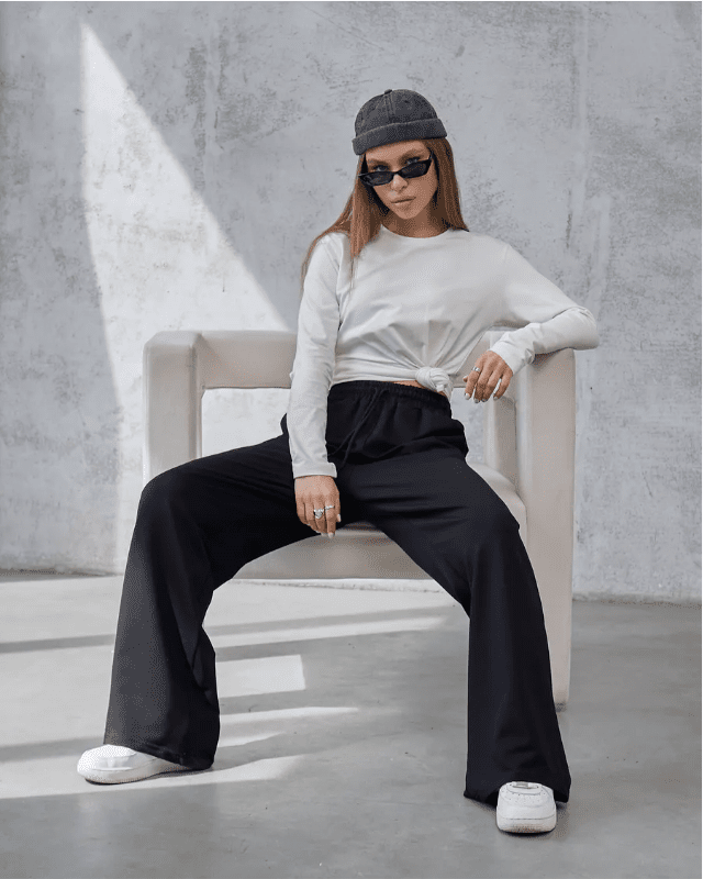 Women Pajamas – Cozy Relaxed Fit | 4 - Way Stretch | Deep Pockets | Knot with Waistband - Bella Babe by SK