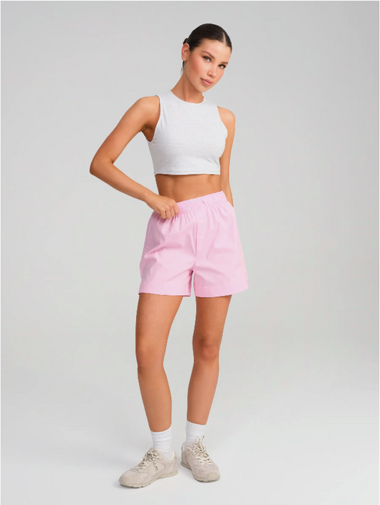 Chill Poplin Midrise Shorts