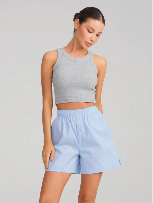 Chill Poplin Midrise Shorts