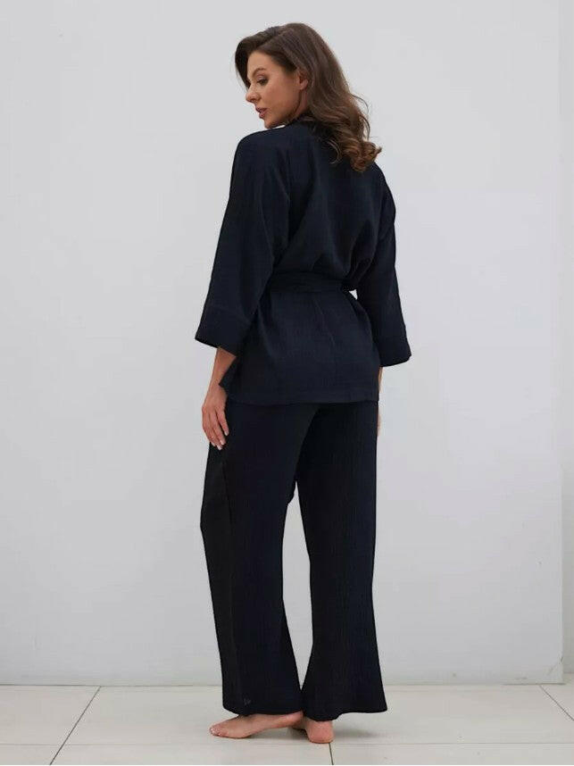 Wrap Set in Cotton Muslin - Bella Babe by SK