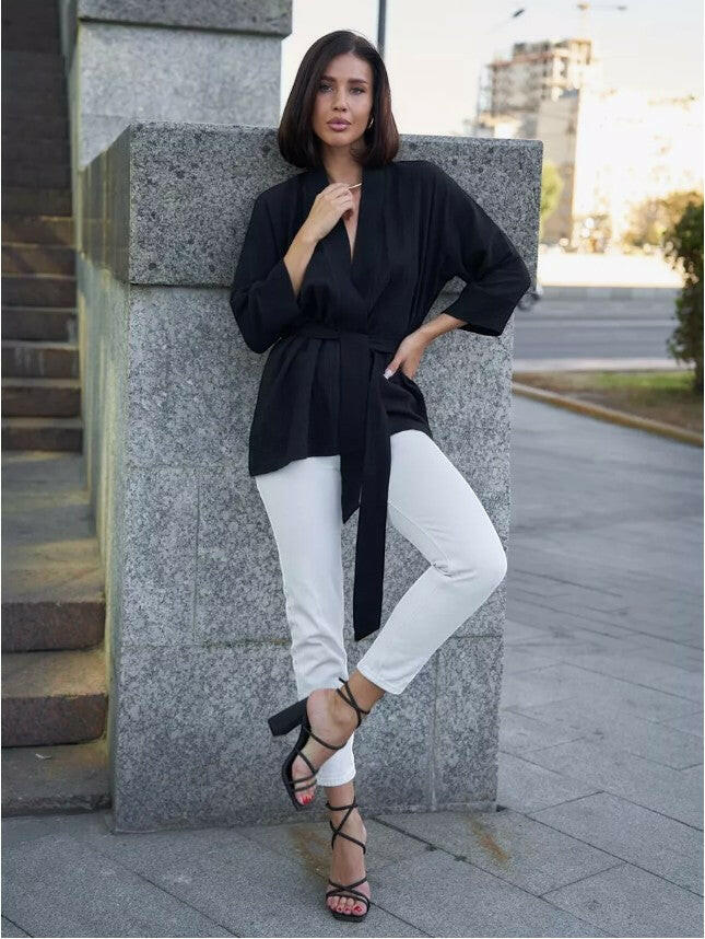 Wrap Set in Cotton Muslin - Bella Babe by SK